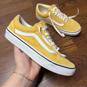 Vans 2018 Old Skool 'Ochre' size M 7.5 / W 9